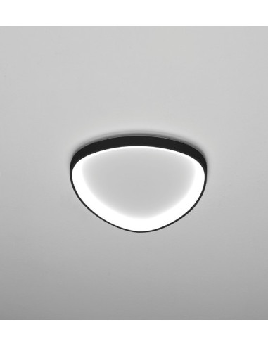 PLAFONIERA LIFERING-P 42 NERO 38W