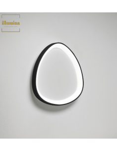 PLAFONIERA LIFERING-P 42 NERO 38W