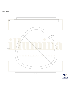 PLAFONIERA LIFERING-P 60 BIANCO 2