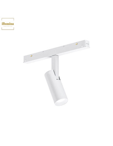 SPOT ORIENTABILE PER BINARIO GFA1340 8W BIANCO