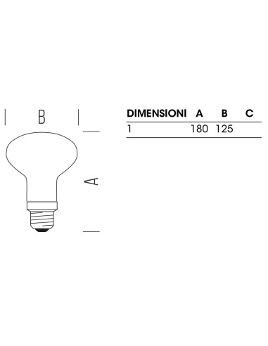 LAMPADA LED STICK REFLECTOR  SATINATA E DIMMERABILE PER APPARECCHIO "PARENTESI" DI FLOS