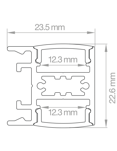 PROFILO UP & DOWN SLIM