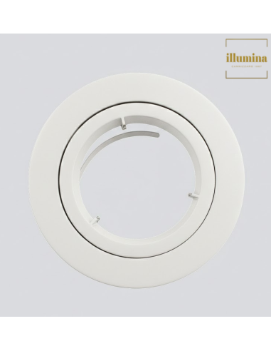 FARETTO INCASSO GU10 DIK FIX 230V BIANCO