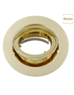 FARETTO INCASSO ORIENTABILE GU10 ORO