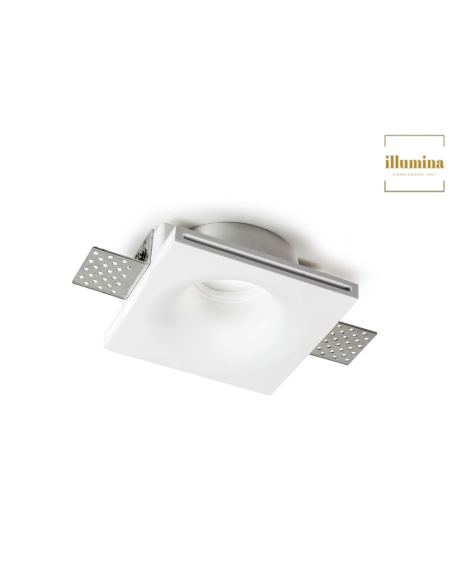 FARETTO IN GESSO ROTONDO SVASATO H 56 mm