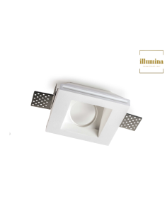 FARETTO IN GESSO INCLINATO QUADRATO