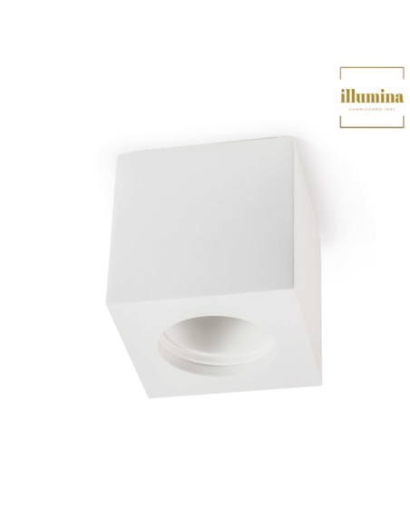 FARETTO IN GESSO SUPERFICIE QUADRATO