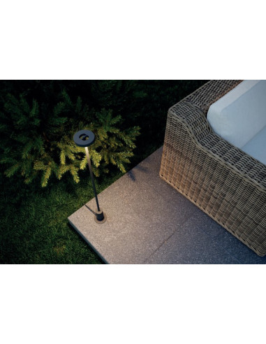 PALETTO ELFIC 12 W CORTEN 120 CM