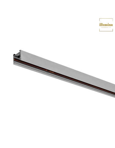 BINARIO MAGNETICO DECORATIVO NICKEL 1,50MT