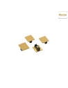 TESTATE TERMINALI PER BINARIO DECORATIVO ORO