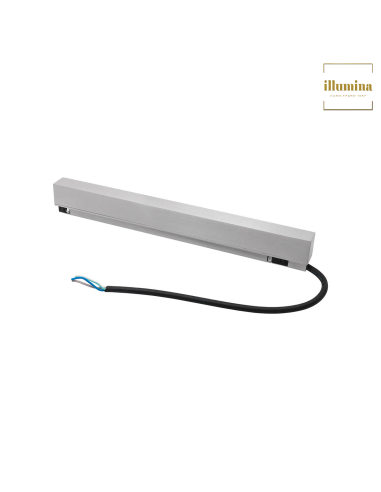 ALIMENTATORE AD INCASTRO PER BINARIO DECORATIVO NICKEL 200W