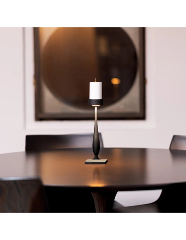 LAMPADA DA TAVOLO PERPETUA BAROCCO NERO