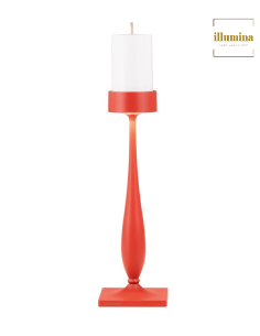 LAMPADA DA TAVOLO PERPETUA BAROCCO ROSSO