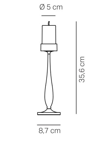 LAMPADA DA TAVOLO PERPETUA BAROCCO ROSSO