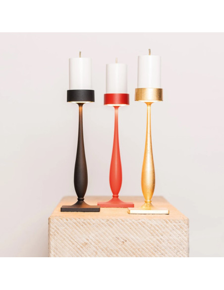LAMPADA DA TAVOLO PERPETUA BAROCCO FOGLIA ORO