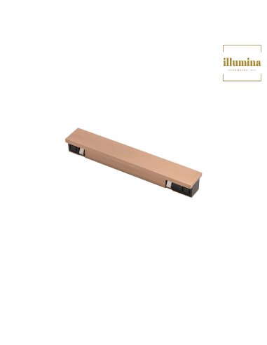 GIUNTO LINEARE ELETTRICO PER BINARIO DECORATIVO CHAMPAGNE