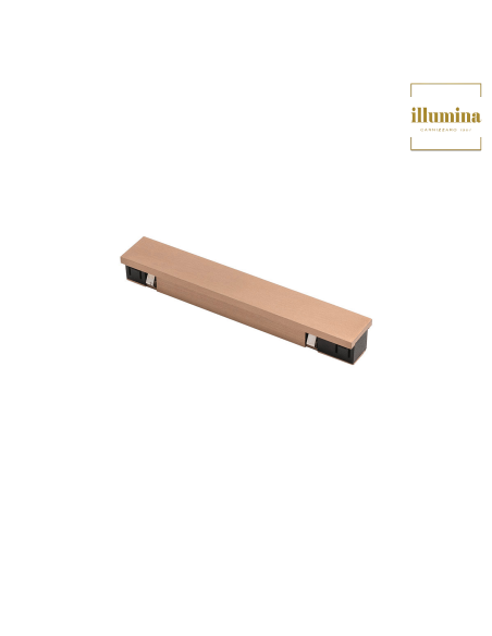 GIUNTO LINEARE ELETTRICO PER BINARIO DECORATIVO CHAMPAGNE