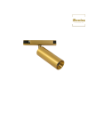 SPOT ORIENTABILE 8W PER BINARIO DECORATIVO ORO