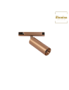 SPOT ORIENTABILE 8W PER BINARIO DECORATIVO CHAMPAGNE