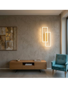 APPLIQUE/PLAFONIERA DYANA A ORO SPAZZOLATO 2