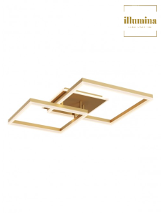 PLAFONIERA SAMI ORO OPACO 80W