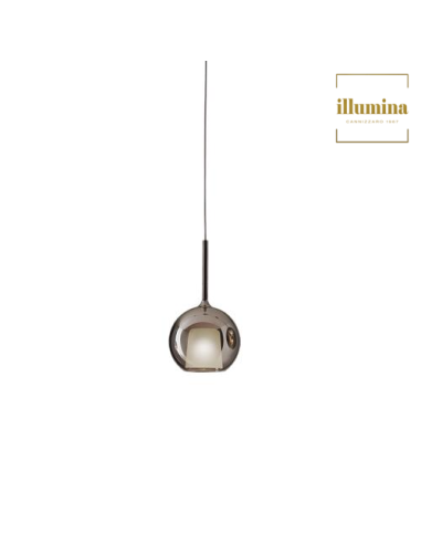 SOSPENSIONE GLO MINI NERO SPECCHIATO