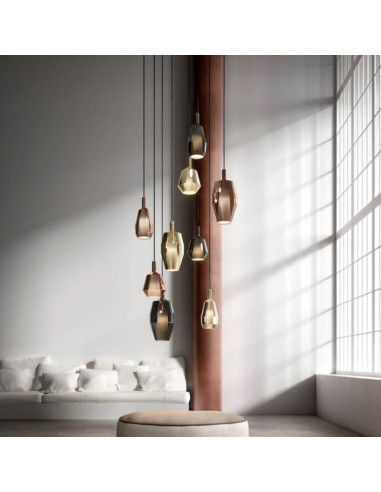 SOSPENSIONE MOM SMALL BRONZO SPECCHIATO