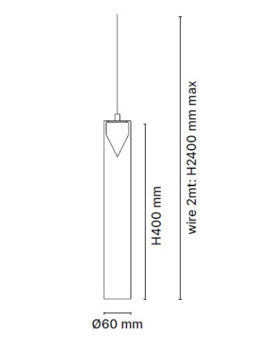 SOSPENSIONE ICONICA TALL BRONZO