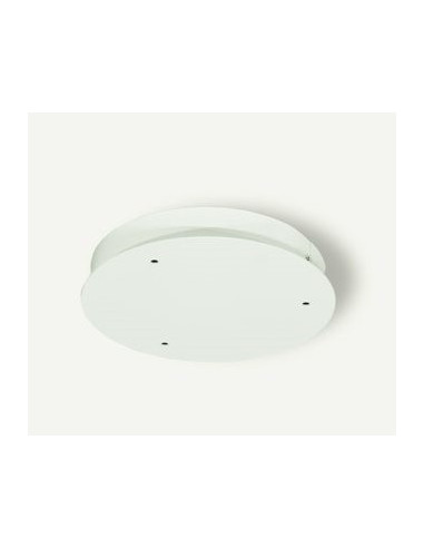 ROSONE TIPO B ROTONDO TRE FORI BIANCO PER MISTY/WONDER