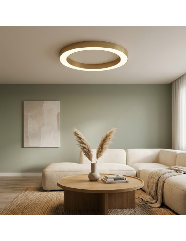 PLAFONIERA GLOBUS ORO 60CM 40W