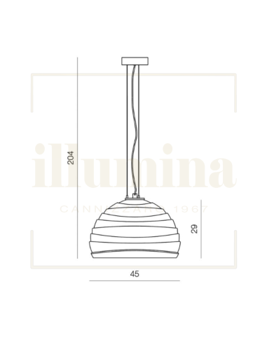 MONTATURA PER SOSPENSIONE ASTER
