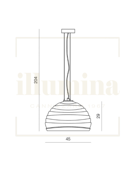 MONTATURA PER SOSPENSIONE ASTER