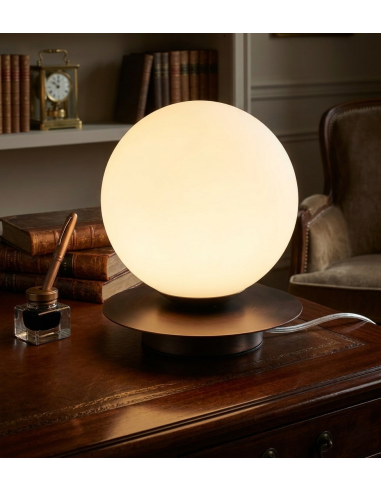 LAMPADA DA TAVOLO PEARL BRONZO 8W