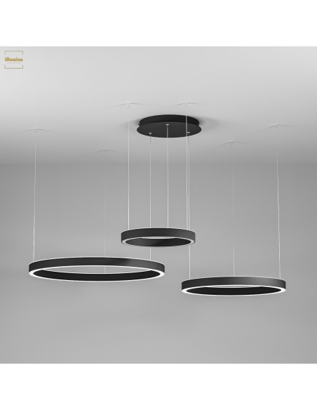 SOSPENSIONE CRISEIDE S/3D NERO