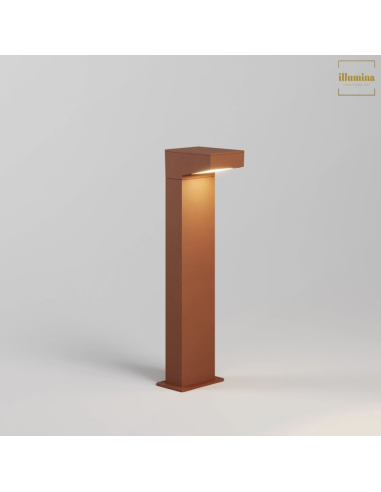 PALETTO FORWARD LED H 500MM CORTEN