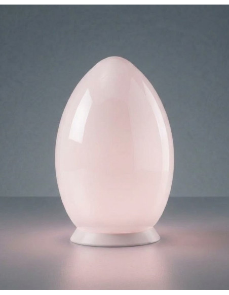LAMPADA DA TAVOLO LE UOVA PICCOLA ROSA