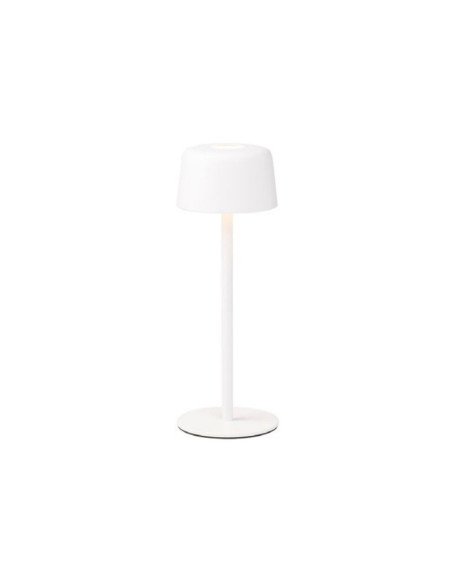 LAMPADA DA TAVOLO RICARICABILE 1+1 BIANCO