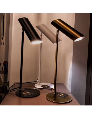 LAMPADA DA TAVOLO LINK NERO