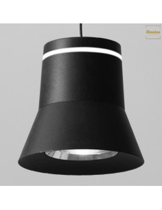 SOSPENSIONE CLOCHE NERO