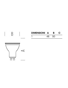 LAMPADA LED MR16 GU5.3 4000K 2