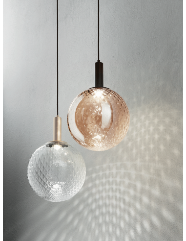 SOSPENSIONE GOLF MAXI ORO/TRASPARENTE