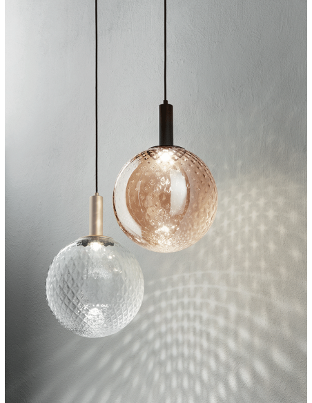 SOSPENSIONE GOLF MAXI ORO/TRASPARENTE