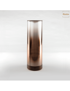 LAMPADA DA TAVOLO GLAZEZ ORO ROSA