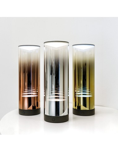 LAMPADA DA TAVOLO GLAZEZ ORO ROSA