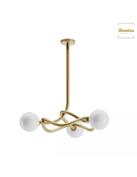 SOSPENSIONE CONFUSIO ORO 3XE14