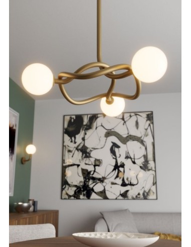 SOSPENSIONE CONFUSIO ORO 3XE14