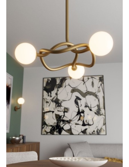 SOSPENSIONE CONFUSIO ORO 3XE14