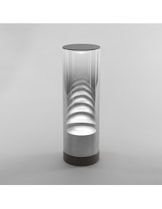LAMPADA DA TAVOLO GLAZES CROMO 2