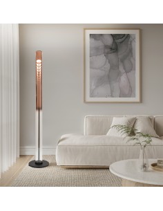 LAMPADA DA TERRA GLAZES ORO ROSA 2