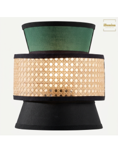 APPLIQUE GAZEBO VERDE E NERA